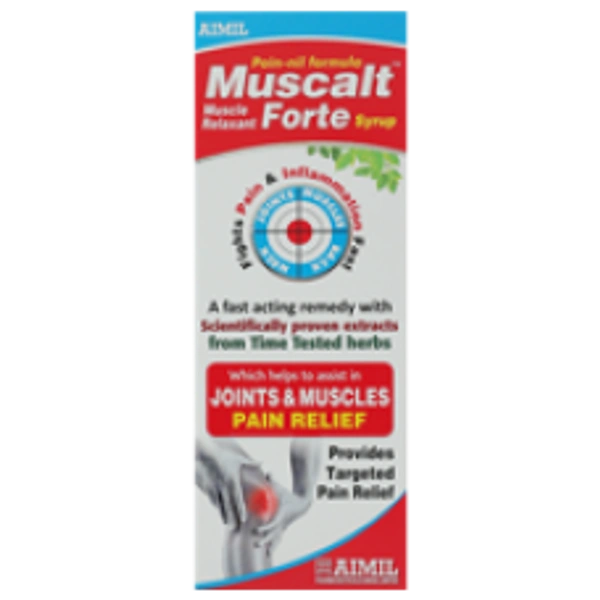 Aimil Pharma Muscalt Forte Syrup 200ml  - 3 x 200ml