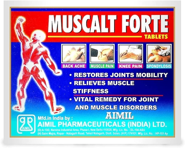 Aimil Pharma Muscalt Forte 30 Tablet  - 3 x 30 Tablet