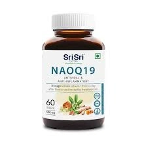 Sri Sri Ayurveda NAOQ 19 60 Tablet  - 5 x 60 Tablets
