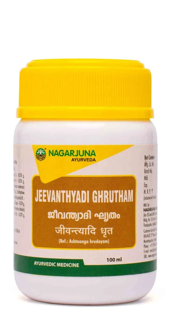 Nagarjuna Jeevanthyadi Ghrutham 100ml  - 5 x 100ml