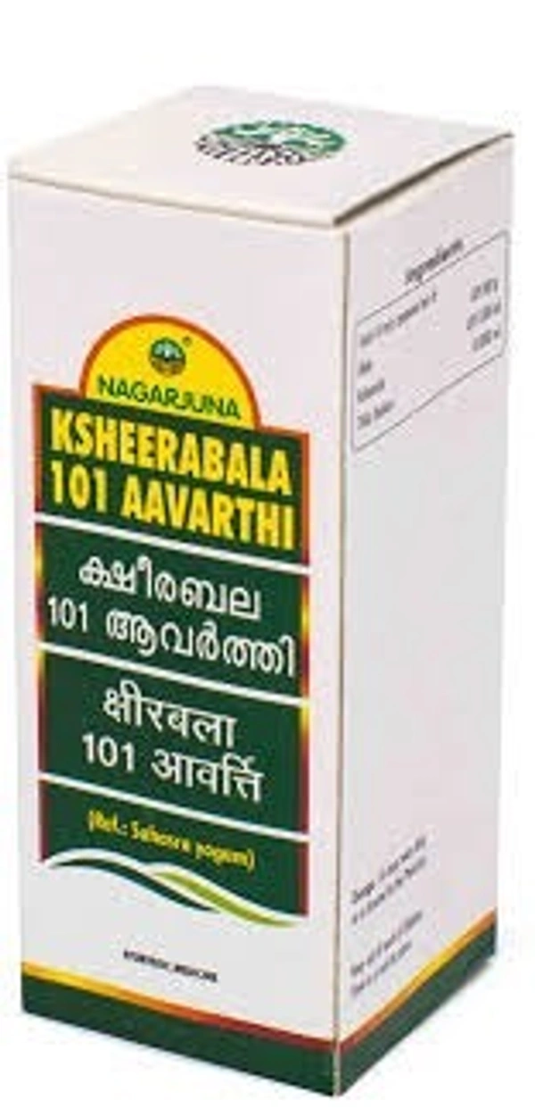 Nagarjuna Ksheerabala Aavarthi 101 25ml - 5 x 25ml