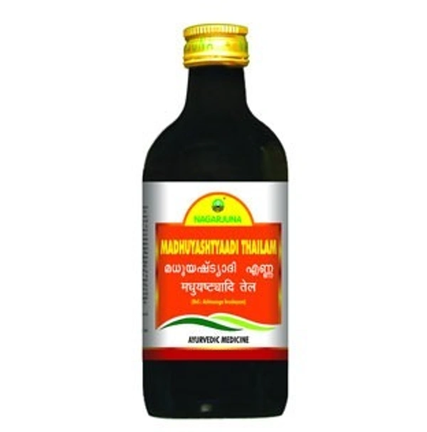 Nagarjuna Madhuyashti Taila 200ml - 5 x 200ml