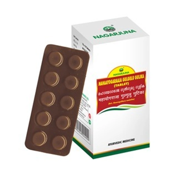 Nagarjuna Mahayogaraj Guggul 10 Tablets - 10 x 10 Tablets