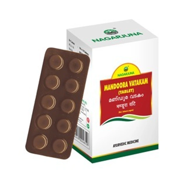 Nagarjuna Mandoora vadakam 10 Tablets - 10 x 10 Tablets