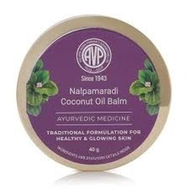 Arya Vaidya Pharmacy AVP Nalpamaradi Coconut Oil Balm (Brightening Formula) 40g  - 2 x 40g