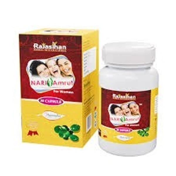 Rajasthan Herbals Nari Amrut 30 Capsules - 4 x 30 Capsules