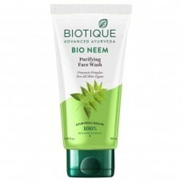 Biotique Bio Neem Face Wash 100ml  - 100ml x 3