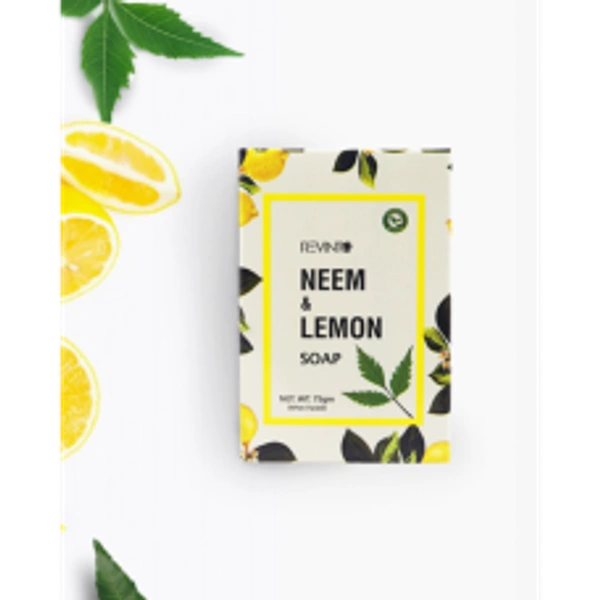 Revinto Neem & Lemon Soap 75g - 6 x 75gm