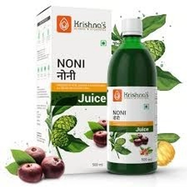 Krishna's Herbal & Ayurveda Krishna's  Noni Juice 400ml - 3 x 500ml