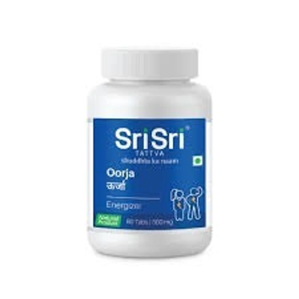 Sri Sri Ayurveda Oorja 60 Tablet  - 5 x 60 Tablets