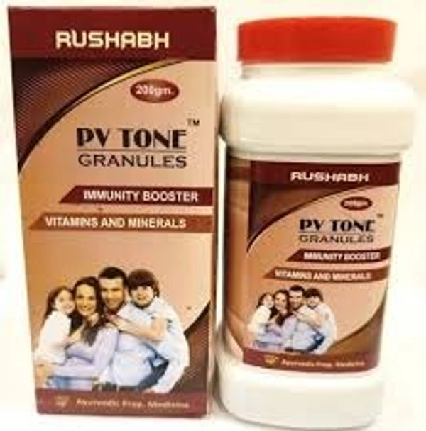 Rushabh Medicines Rushabh P.V. Tone Granules 200gm - 6 x 200g