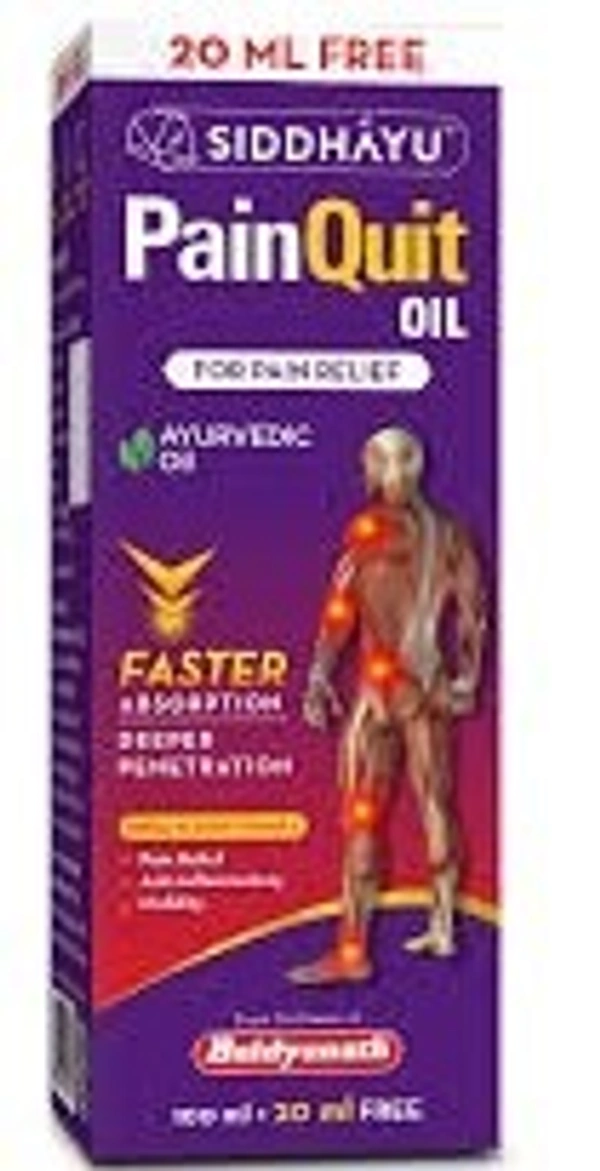 Baidyanath Painquit Oil 100ml  - 100ml x 3