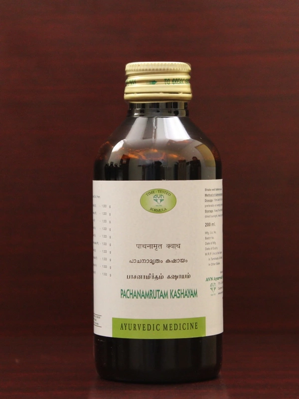 AVN Ayurveda Pachanamrutam Kashaya 200ml  - 6 x 200ml