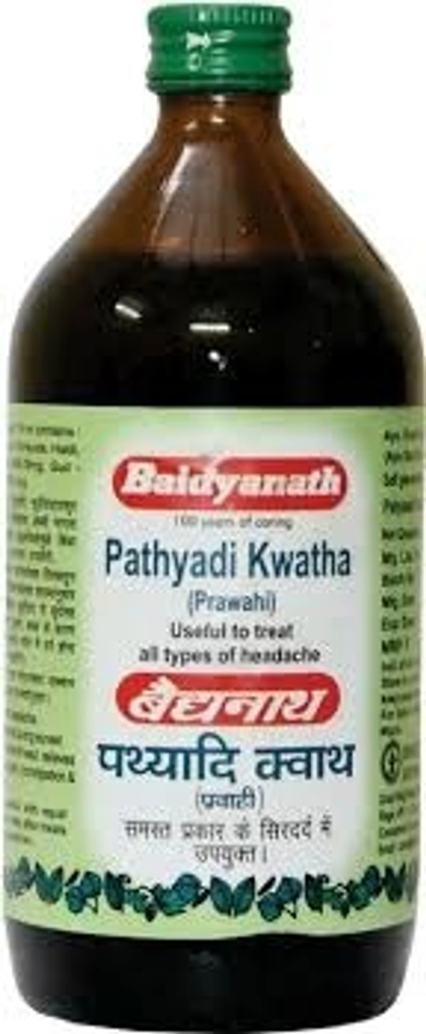 Baidyanath Pathyadi Kwatha(Prawahi) 450ml  - 4 x 450ml