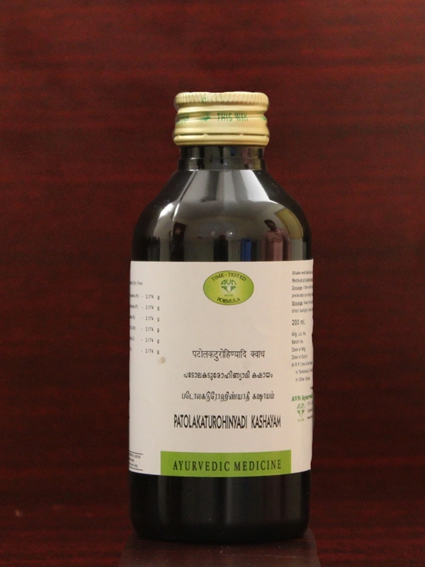 AVN Ayurveda Patolakaturohinyadi Kashaya 200ml - 6 x 200ml