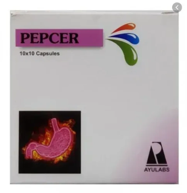 Ayulabs Pepcer 10 Capsules - 10 x 10 Capsules