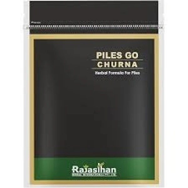 Rajasthan Herbals Piles go Churna 150g - 4 x 150g