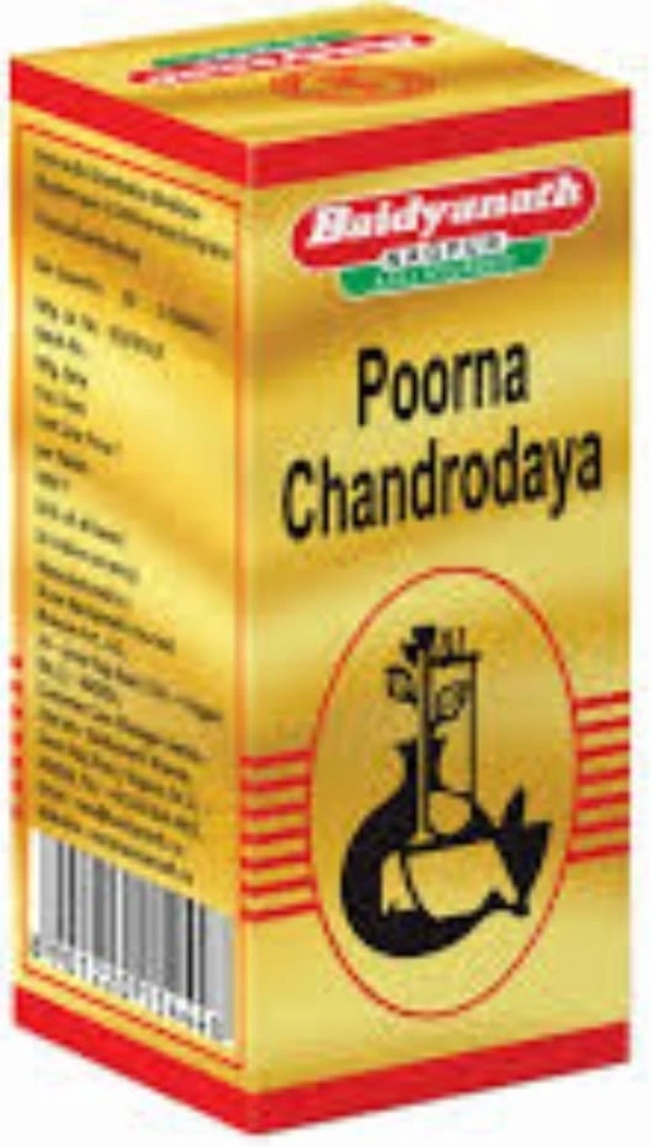 Baidyanath Poorna Chandrodaya 20 Tablets - 3 x 20 Tablets