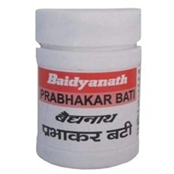 Baidyanath Prabhakar Bati 40 Tablets  - 3 x 40 Tablets