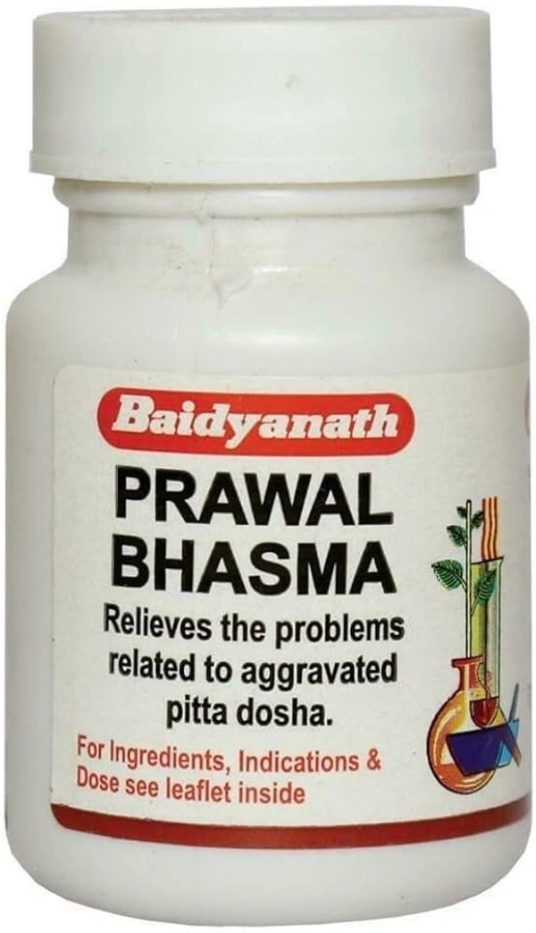 Baidyanath Prawal Bhasma 10g  - 3 x 10g