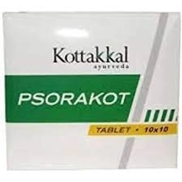 Arya Vaidyasala Kottakal Kottakkal Psorakot 10 Tablets  - 10 x 10 Tablets