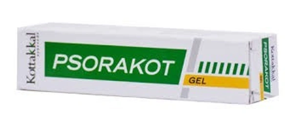Arya Vaidyasala Kottakal Kottakkal Psorakot 25g Gel  - 5 x 25g