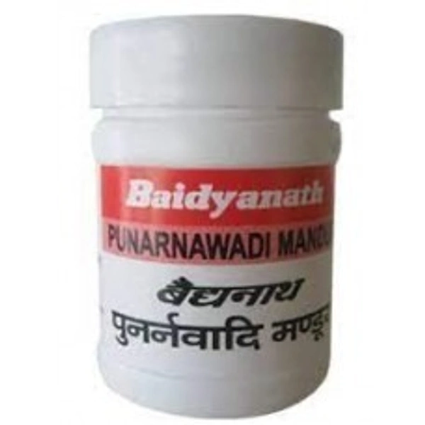 Baidyanath Punarnawadi Mandur 40 Tablets  - 3 x 40 Tablets