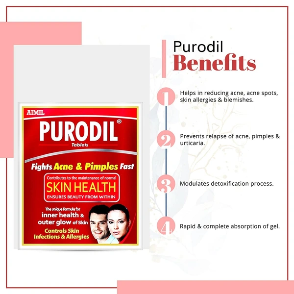 Aimil Pharma Purodil 30 Tablet  - 3 x 30 Tablet