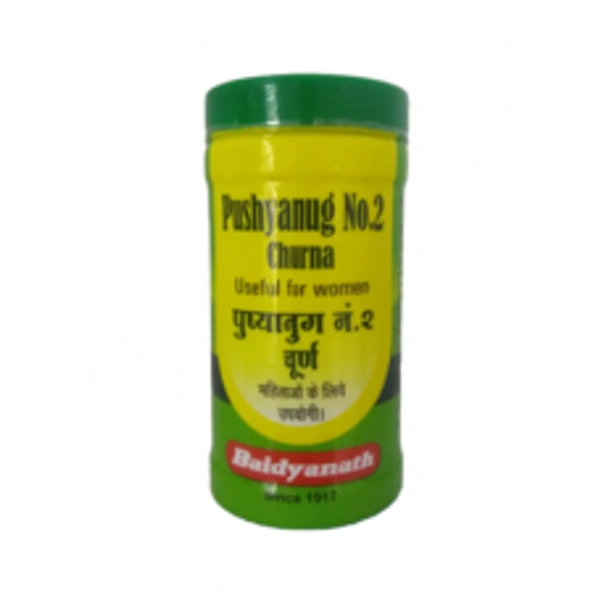 Baidyanath Pushyanug Churna No.2 60g  - 3 x 60g