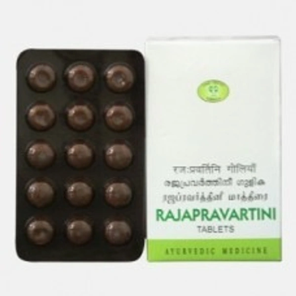 AVN Ayurveda Rajapravartini 15 Tablets  - 6 x 15 Tablet