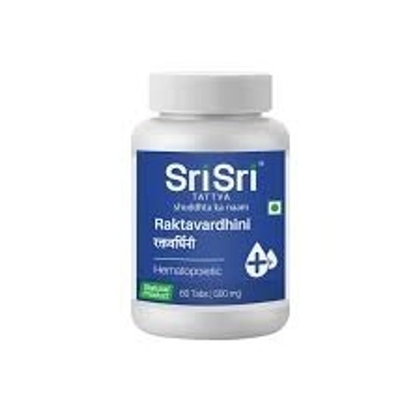 Sri Sri Ayurveda Raktavardhini 60 Tablet  - 5 x 60 Tablets