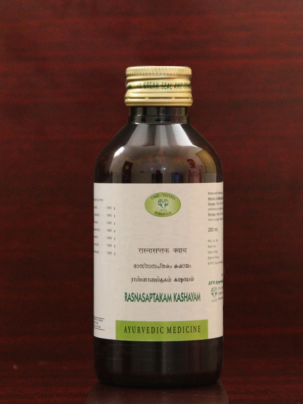 AVN Ayurveda Rasnasaptakam Kashaya 200ml - 6 x 200ml