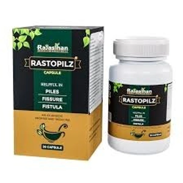 Rajasthan Herbals Rastopilz 30 Capsules - 4 x 30 Capsules