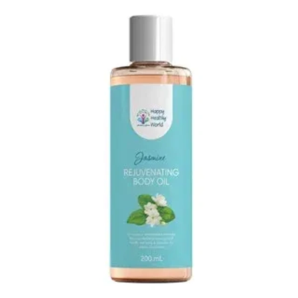 Happy Healthy World Jasmine Rejuvenating Body Oil 200ml  - 3 x 200ml