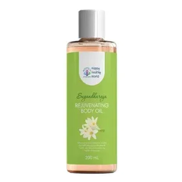 Happy Healthy World Rejuvenating Body Oil Jasmine 200ml - 3 x 200ml