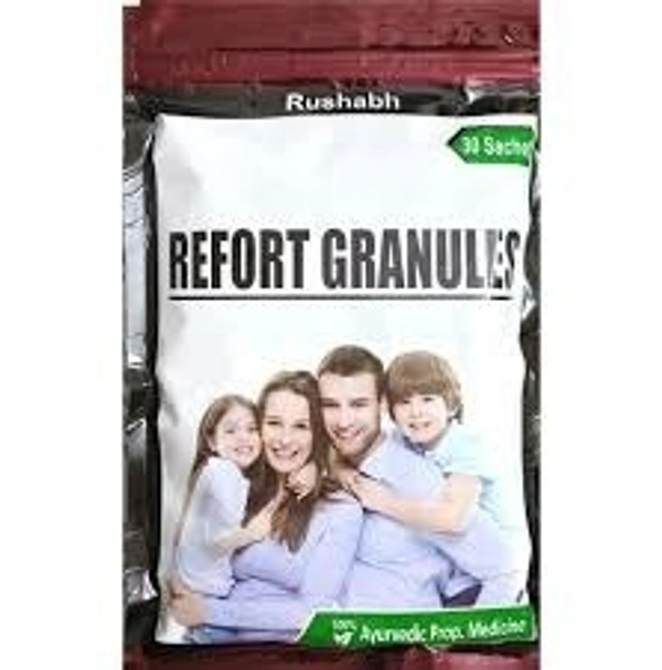 Rushabh Medicines Refort Granules 30 Sachets - 6 x 30 Sachets
