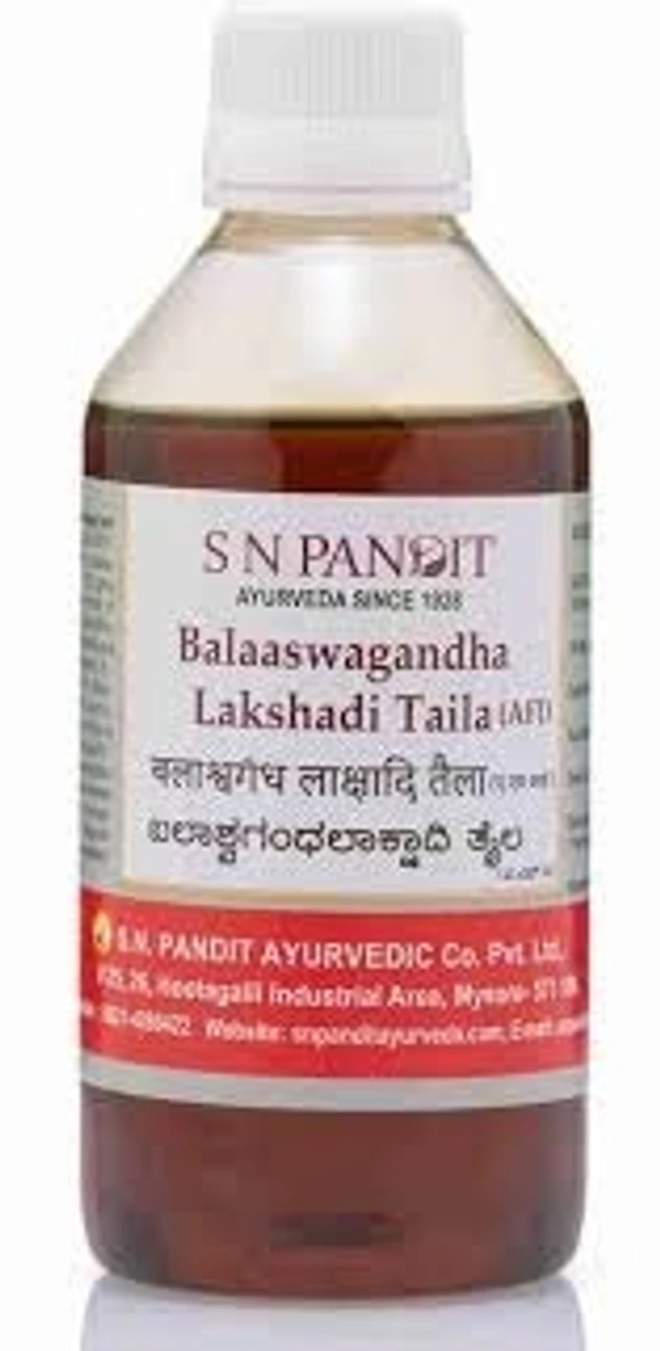 S N Pandit Bala Ashwagndha Lakshadi Taila 100ml - 3 x 100ml