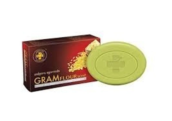 Shadguru Ayurveda Grame flour soap75g  - 10 x 75g