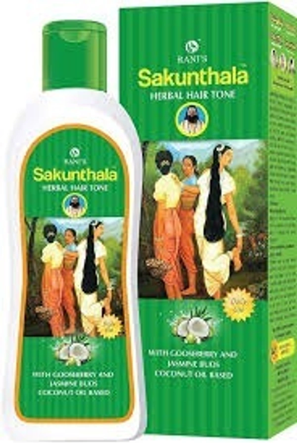 Ranis Drug House Sakunthala Hair Oil 100ml  - 3 x 200ml
