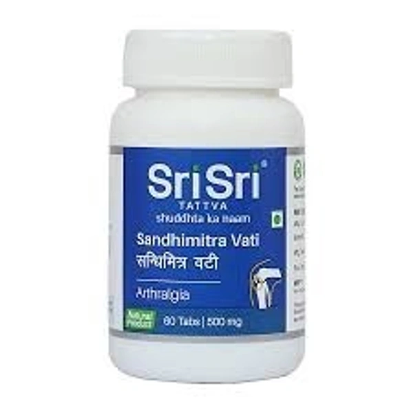 Sri Sri Ayurveda Sandhimitra Vati 60 Tablet - 5 x 60 Tablets