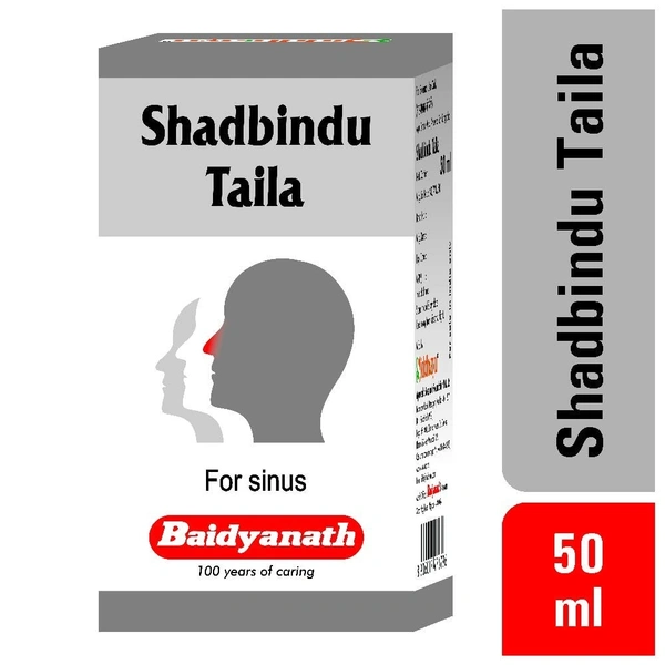 Baidyanath Shadbindu Tel 25ml  - 3 x 25ml
