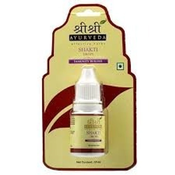  Sri Sri Ayurveda Sri Sri Ayurveda Shakti Drops 10ml - 5 x 10ml