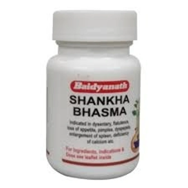 Baidyanath Shankh Bhasma 10g  - 3 x 10g