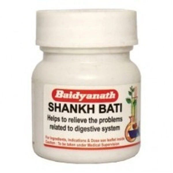 Baidyanath Shankha Bati 40 Tablets  - 3 x 40 Tablets