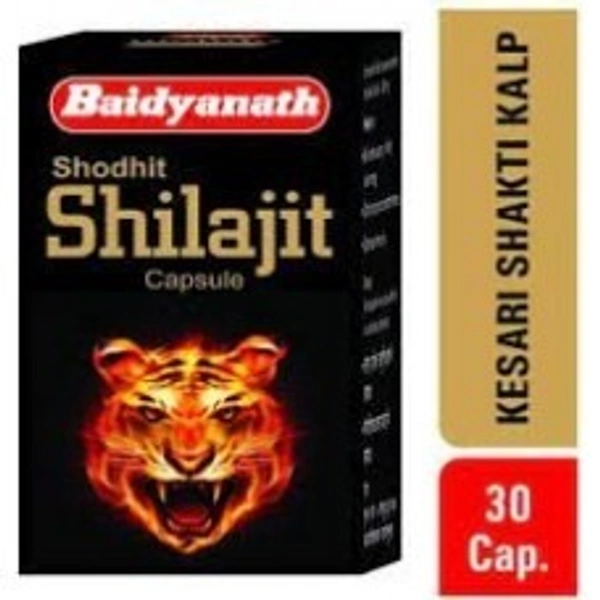 Baidyanath Sheelajeet 30 Capsules  - 3 x 30 Capsule