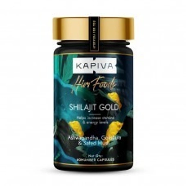 Kapiva Ayurveda Shilajit Gold 30 Capsule  - 2 x 30 Capsules