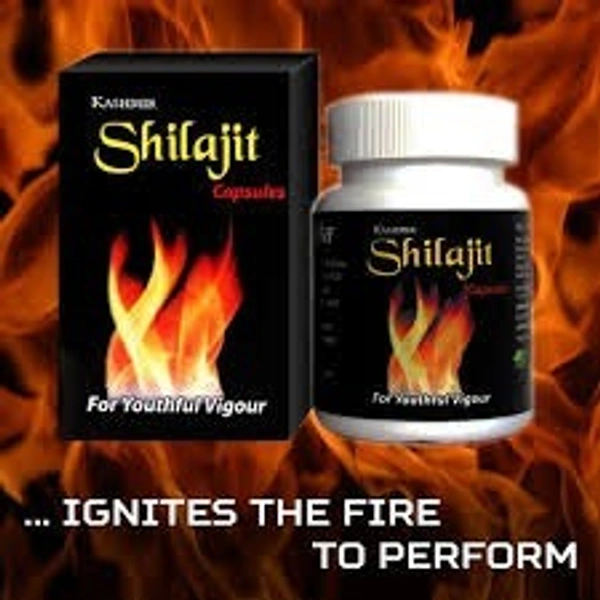 Kashmir Herbal Remedies Shilajit 30 Capsule  - 5 x 30 Capsules