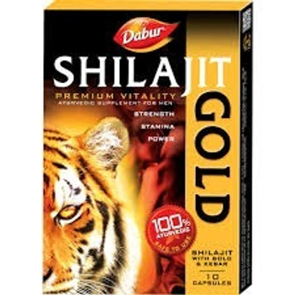 Dabur Shilajit Gold 20 Capsules - 5 x 20 Capsules
