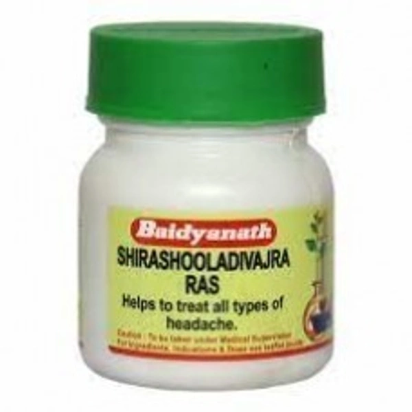 Baidyanath Shirashuladivajra Ras 40 Tablets  - 3 x 40 Tablets