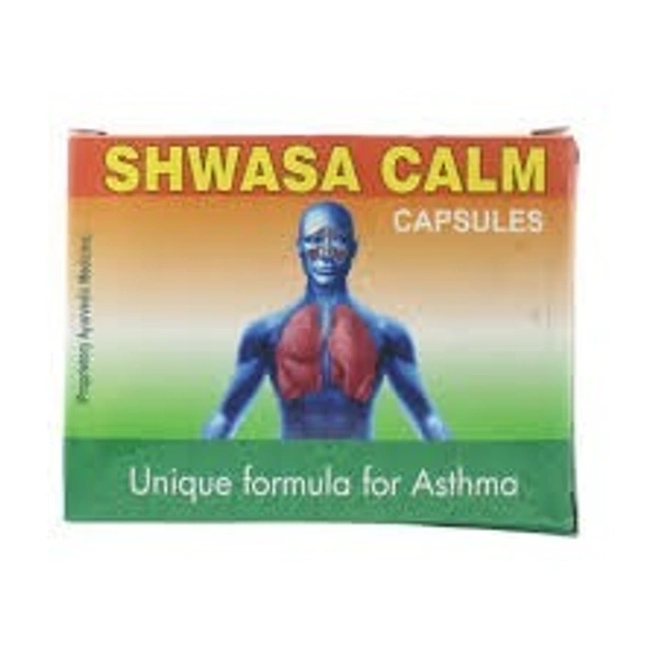 Shri Shakti Ayurveda Swasacalm 10 Capsule  - 10 x 10 Capsules
